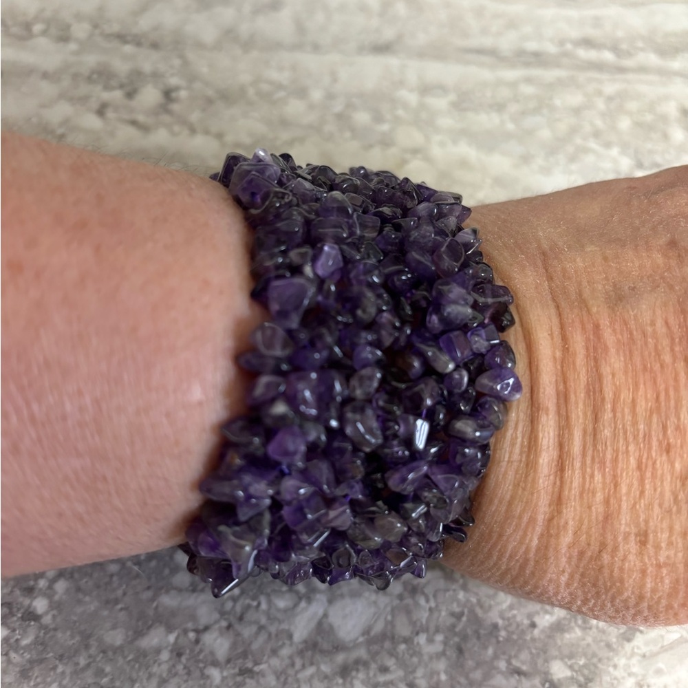 Amethyst Gemstone Bracelet